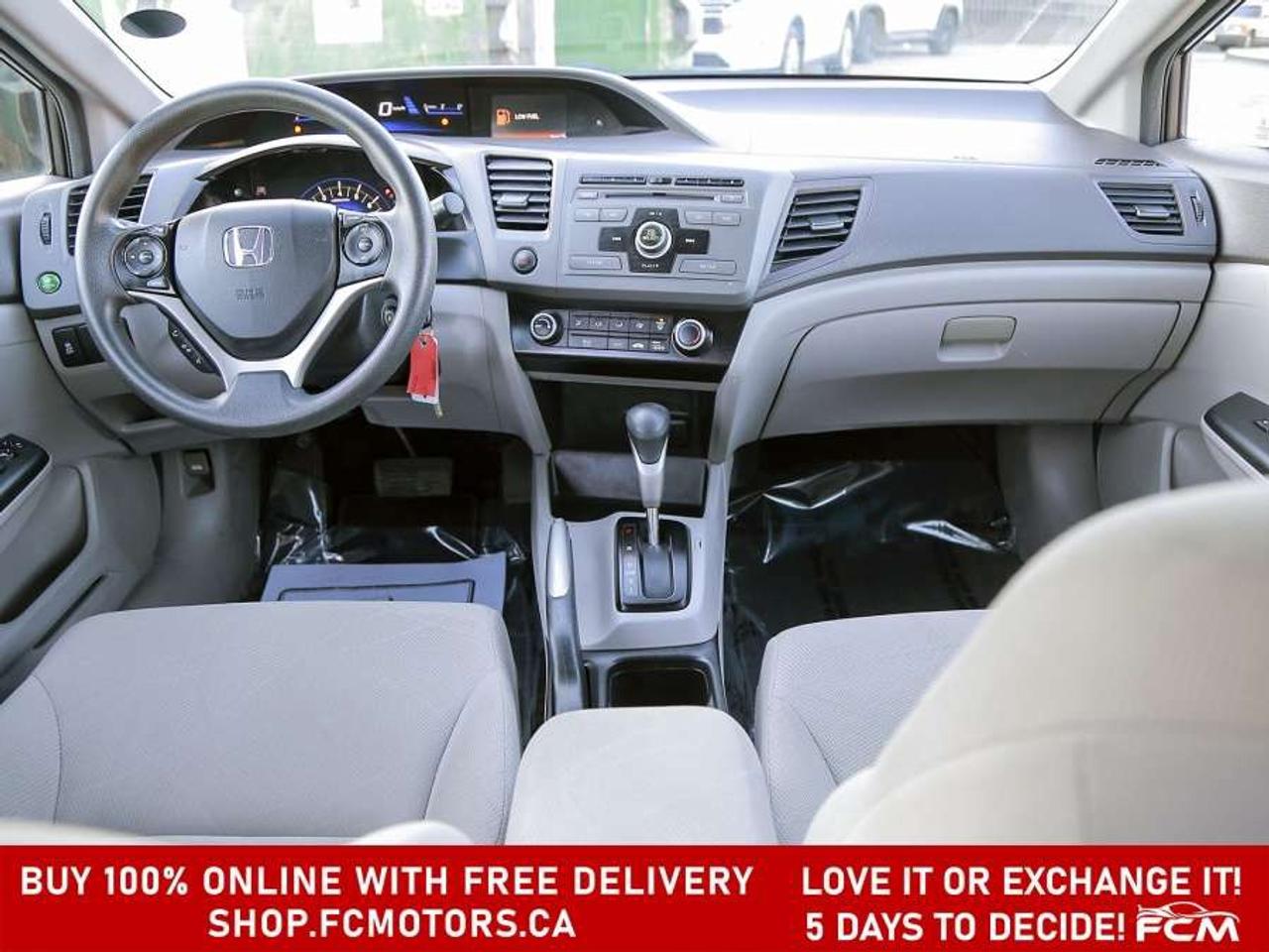 2012 Honda Civic LX   FULLY CERTIFIED WITH WARRANTY Photo