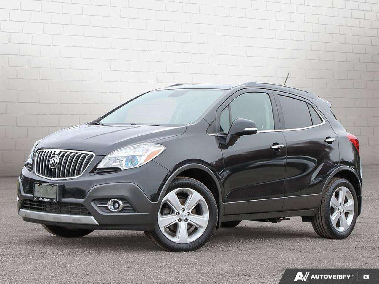 2015 Buick Encore 1.4L 4-CYL, AWD, ALLOYS, LEATHER, BOSE, SUNROOF, 1-OWNER, AS-TRADED! Photo0