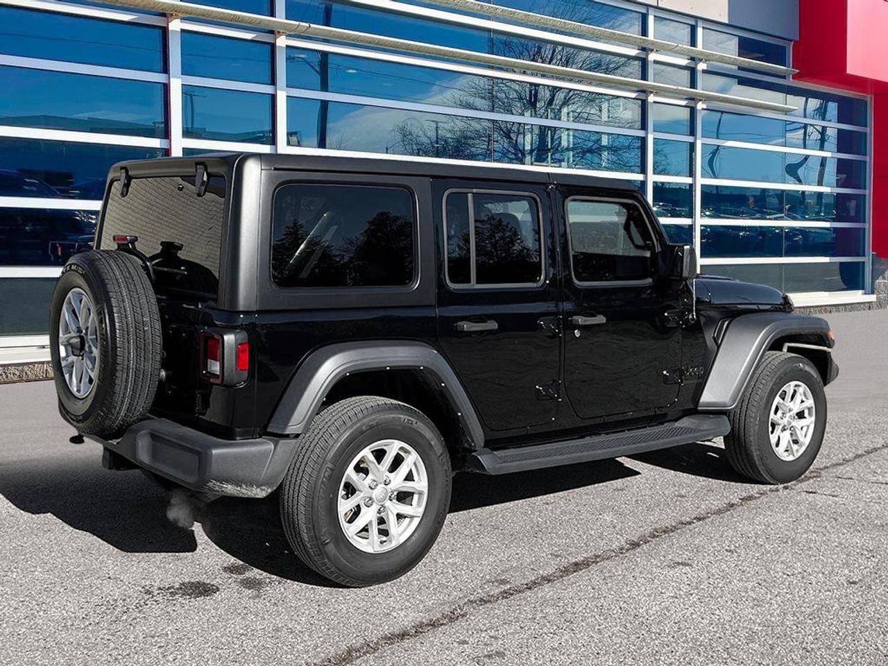 2023 Jeep Wrangler Sport S | One Owner | Clean CarFax Report | New Tires | Ontario Vehicle | Fully Certified | CarPlay Photo