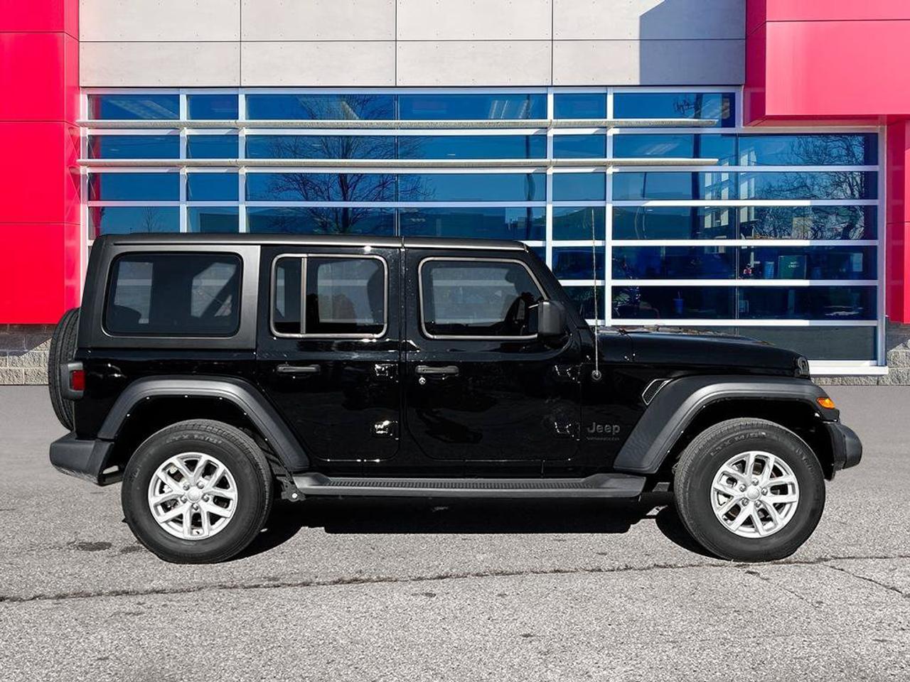 2023 Jeep Wrangler Sport S | One Owner | Clean CarFax Report | New Tires | Ontario Vehicle | Fully Certified | CarPlay Photo