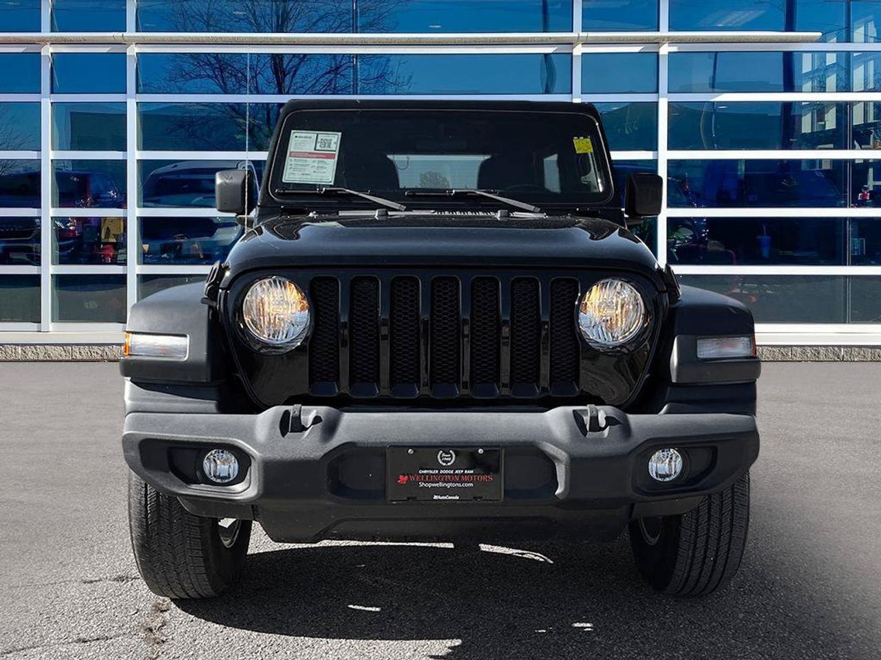 2023 Jeep Wrangler Sport S | One Owner | Clean CarFax Report | New Tires | Ontario Vehicle | Fully Certified | CarPlay Photo