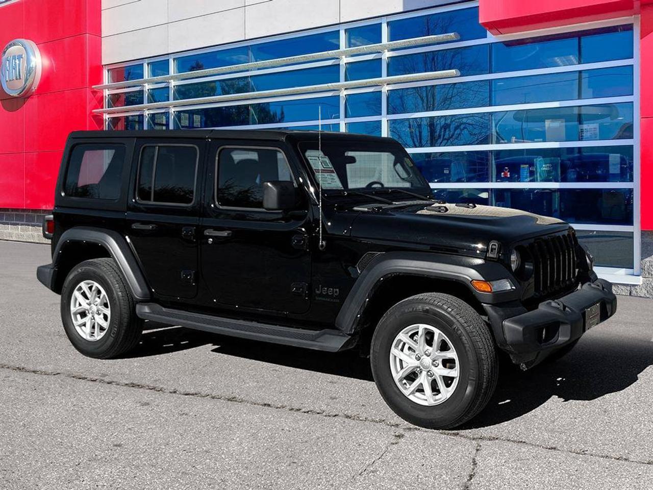 2023 Jeep Wrangler Sport S | One Owner | Clean CarFax Report | New Tires | Ontario Vehicle | Fully Certified | CarPlay Photo