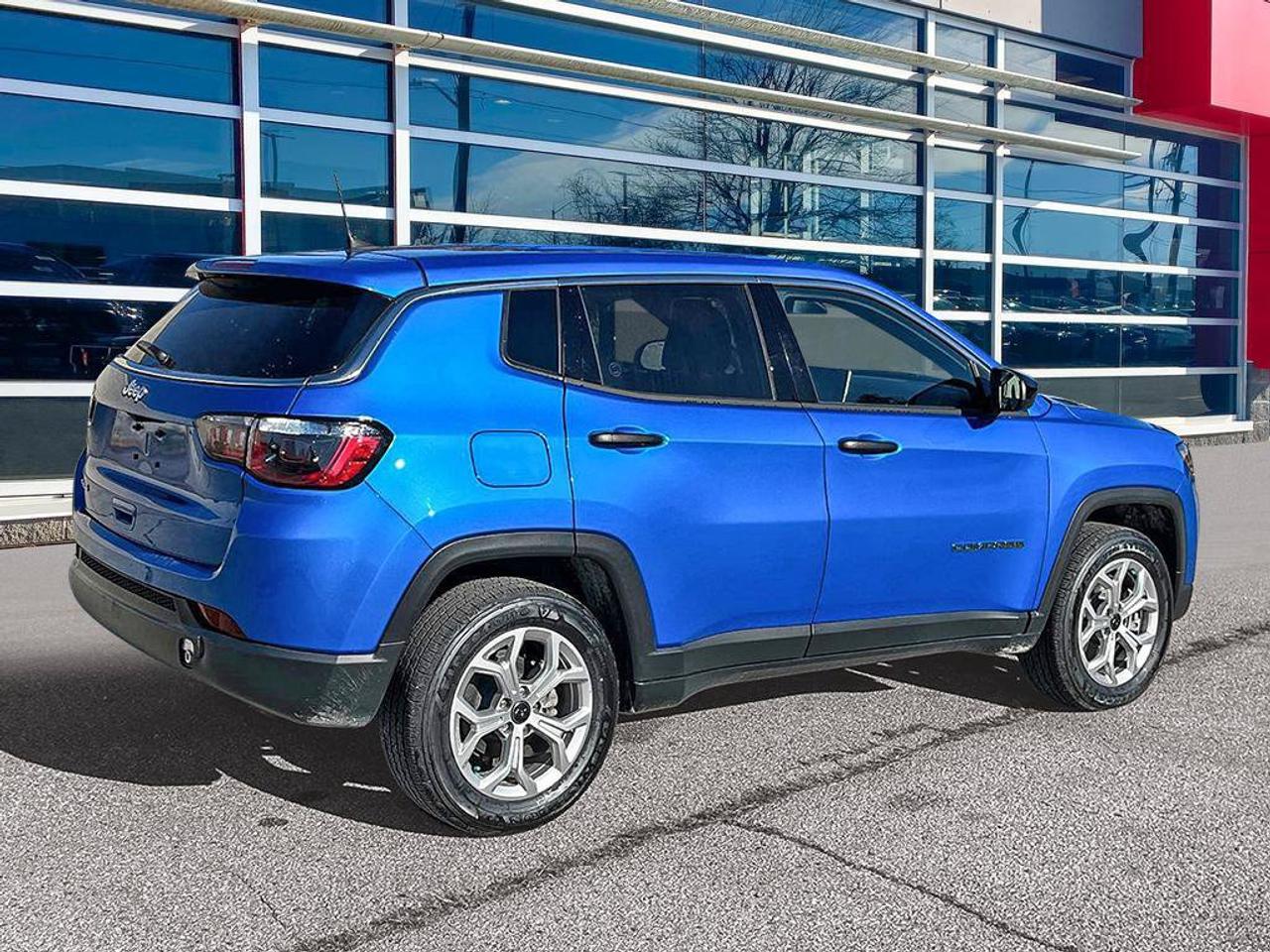 2025 Jeep Compass Sport | Laser Blue Pearl | One Owner | Clean Carfax Report | Fully Certified | Great Value | CarPlay Photo