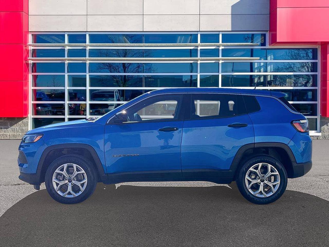 2025 Jeep Compass Sport | Laser Blue Pearl | One Owner | Clean Carfax Report | Fully Certified | Great Value | CarPlay Photo