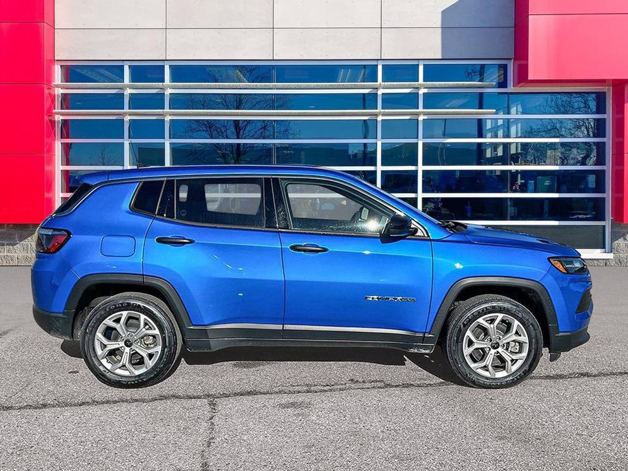 2025 Jeep Compass Sport | Laser Blue Pearl | One Owner | Clean Carfax Report | Fully Certified | Great Value | CarPlay Photo