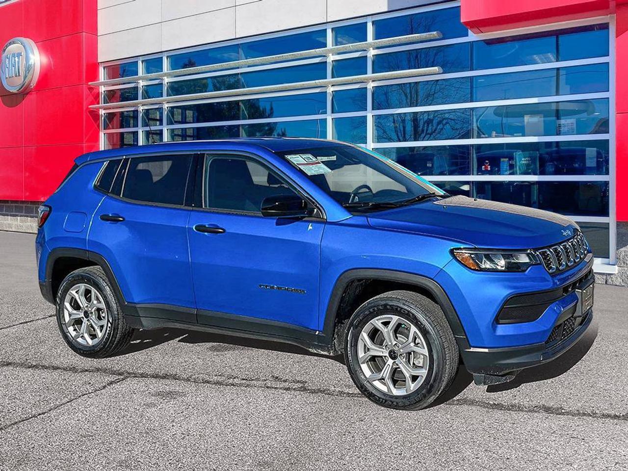 2025 Jeep Compass Sport | Laser Blue Pearl | One Owner | Clean Carfax Report | Fully Certified | Great Value | CarPlay Photo