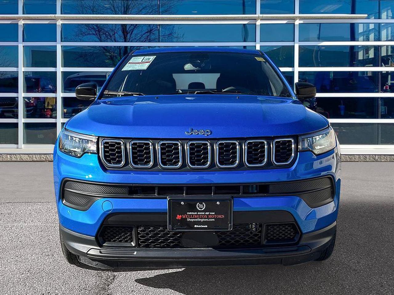 2025 Jeep Compass Sport | Laser Blue Pearl | One Owner | Clean Carfax Report | Fully Certified | Great Value | CarPlay Photo