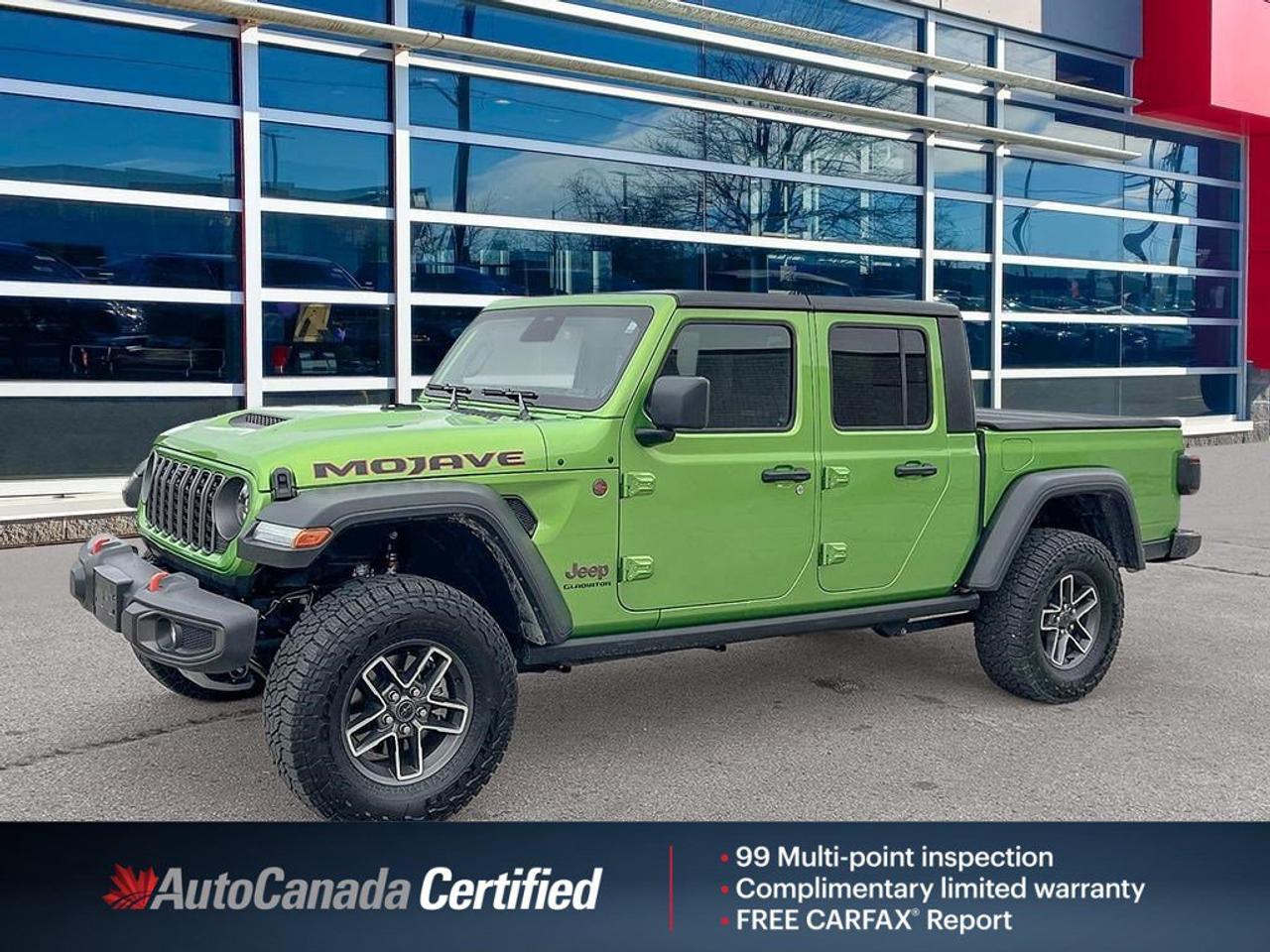 2026 Jeep Gladiator Mojave | One Owner | Clean CarFax | Low KMS | Great Value | Factory Warranty | Ontario Vehicle | Photo0