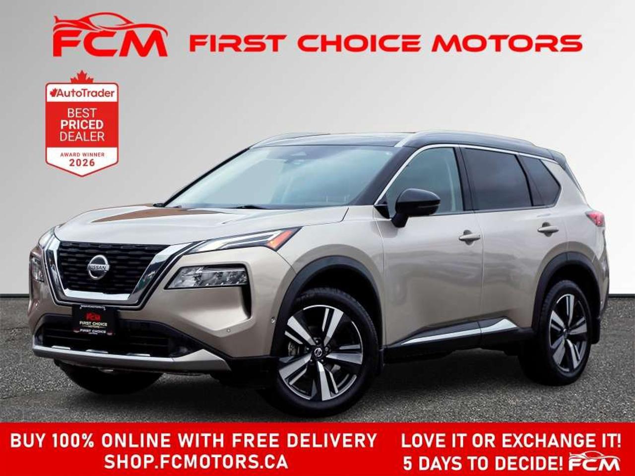 2021 Nissan Rogue PLATINUM AWD   FULLY CERTIFIED WITH WARRANTY Photo