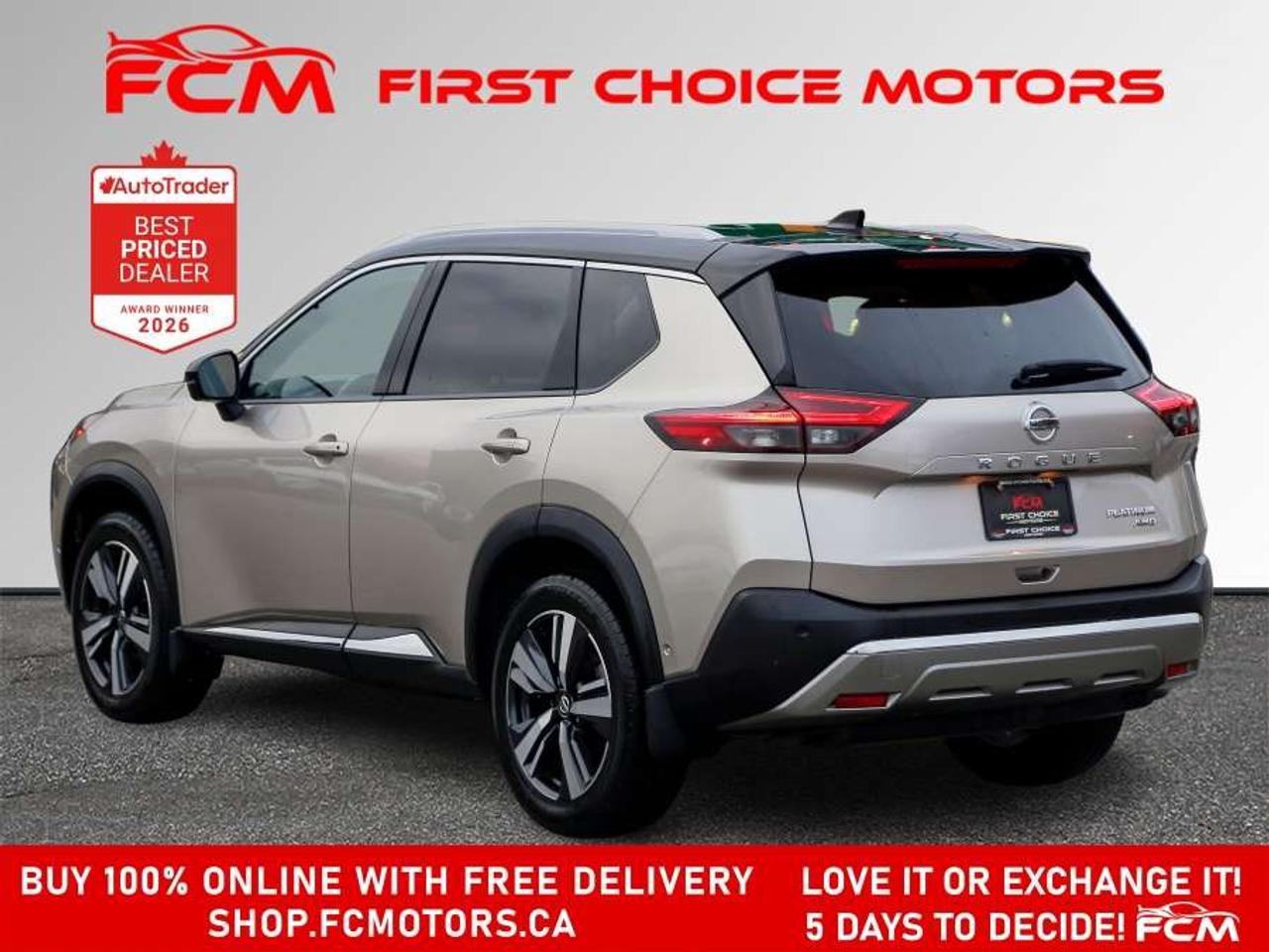 2021 Nissan Rogue PLATINUM AWD   FULLY CERTIFIED WITH WARRANTY Photo4