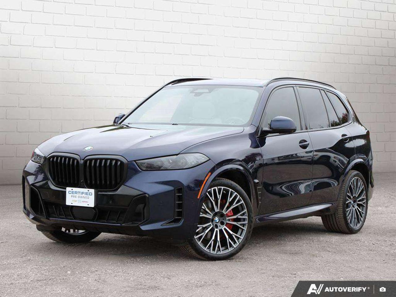 2024 BMW X5 3.0L V6, XDRIVE40I, ALLOYS, LEATHER, NAV, SUNROOF, CERTIFIED PEROWNED! Photo