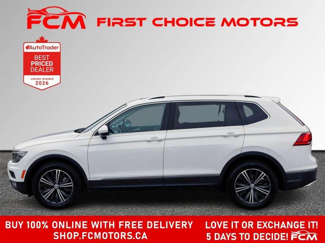 2018 Volkswagen Tiguan HIGHLINE 4MOTION   FULLY CERTIFIED WITH WARRANTY Photo2