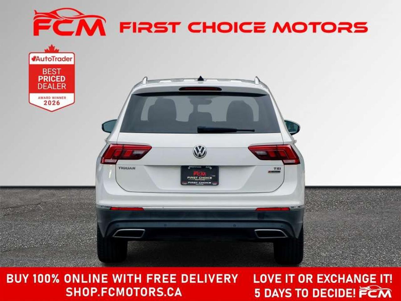 2018 Volkswagen Tiguan HIGHLINE 4MOTION   FULLY CERTIFIED WITH WARRANTY Photo