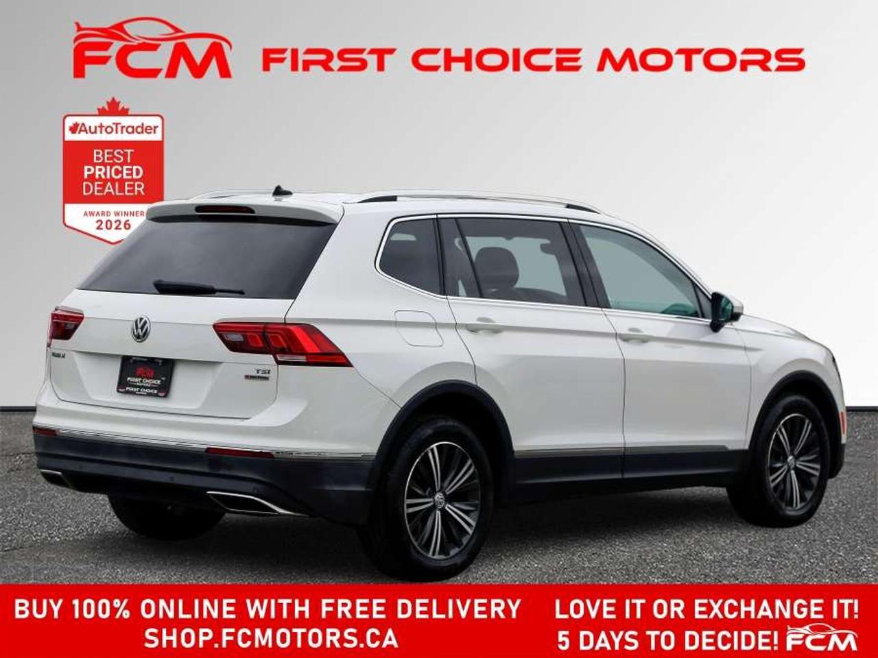 2018 Volkswagen Tiguan HIGHLINE 4MOTION   FULLY CERTIFIED WITH WARRANTY Photo