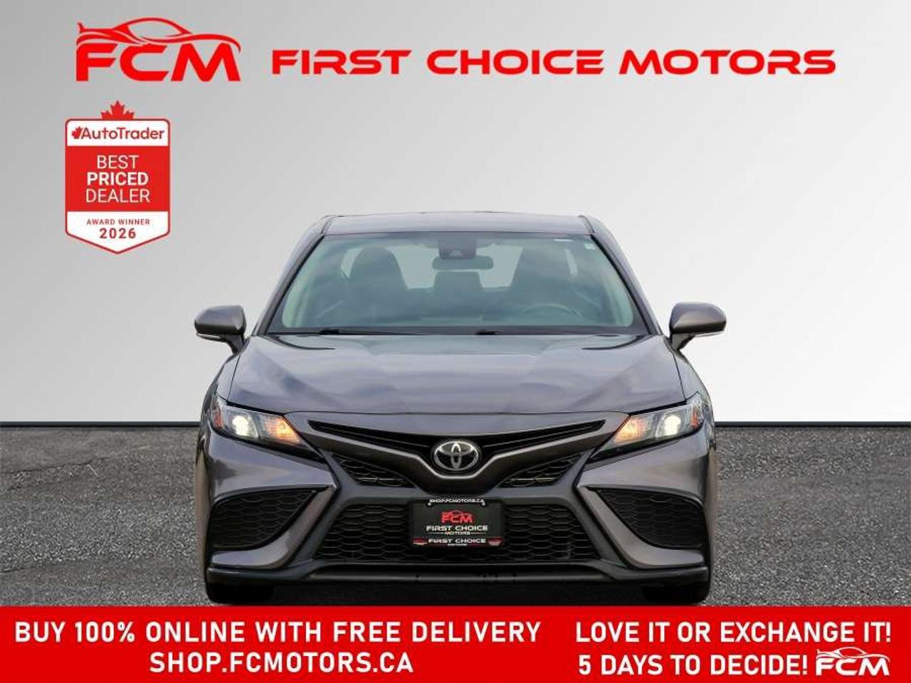 2021 Toyota Camry SE   FULLY CERTIFIED WITH WARRANTY Photo