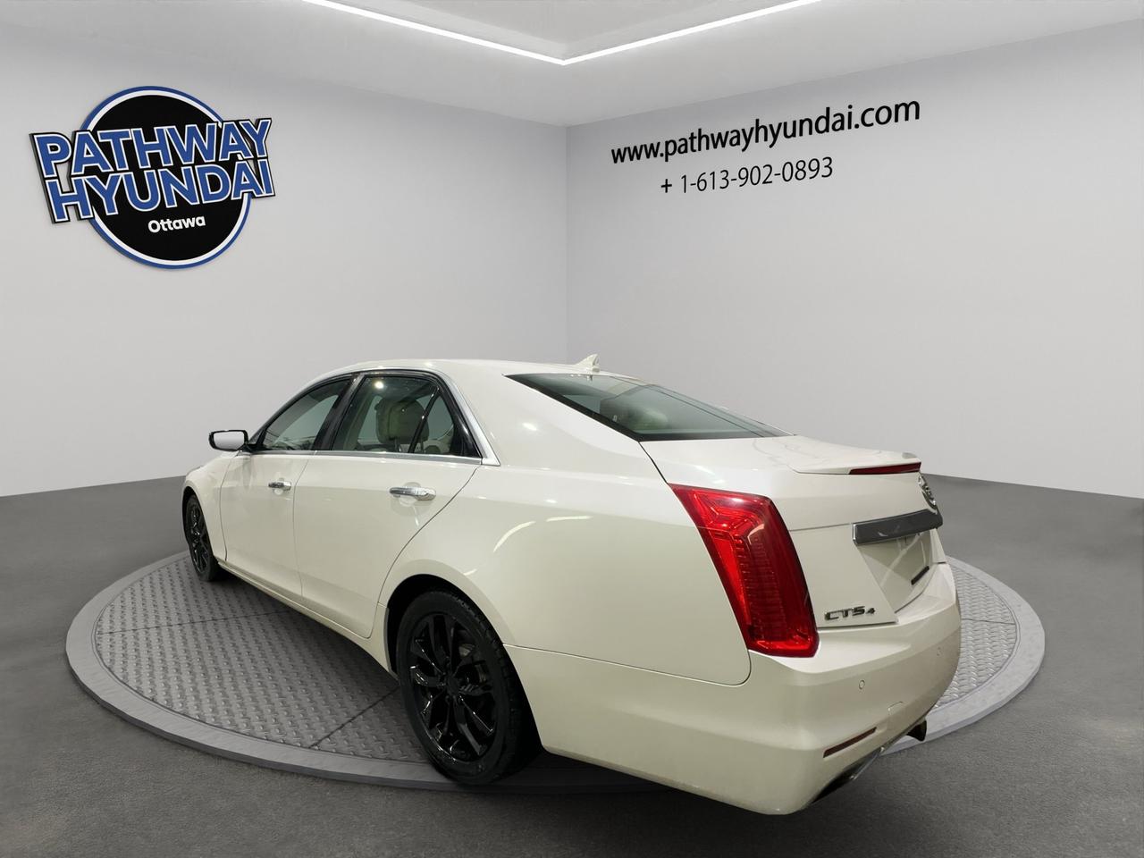 2014 Cadillac CTS Sedan Luxury AWD | Blind-Spot Monitor | Cross-Traffic Alert | Lane Departure Warning | Anti-Lock Brakes | Photo