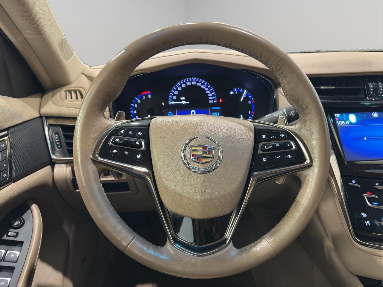 2014 Cadillac CTS Sedan Luxury AWD | Blind-Spot Monitor | Cross-Traffic Alert | Lane Departure Warning | Anti-Lock Brakes | Photo