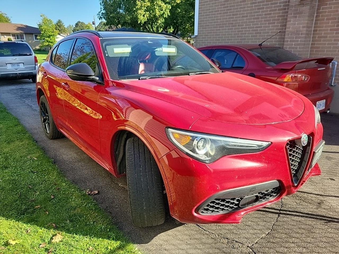 2021 Alfa Romeo Stelvio Ti Sport-OFF LEASE-SUNROOF-NAV-LEATHER-REMOTE STAR Photo