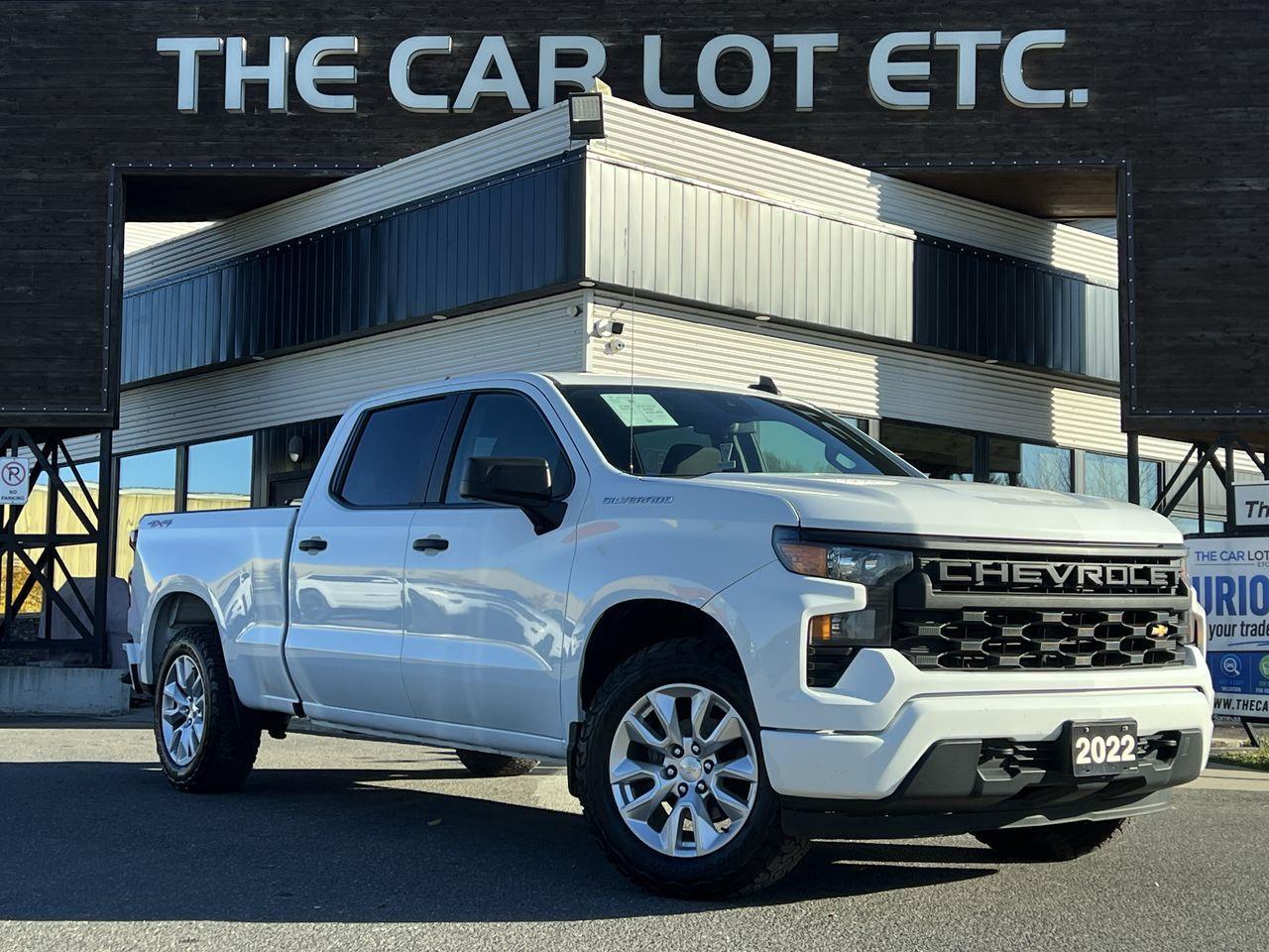 2022 Chevrolet Silverado 1500 Custom 4X4, SIRIUS XM, CRUISE CONTROL, BACK UP CAM!! Photo0