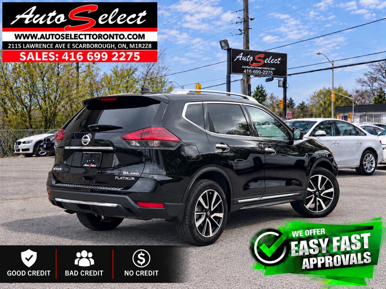 2019 Nissan Rogue SL AWD - Technology Pkg - Apple Carplay - Clean CP Photo