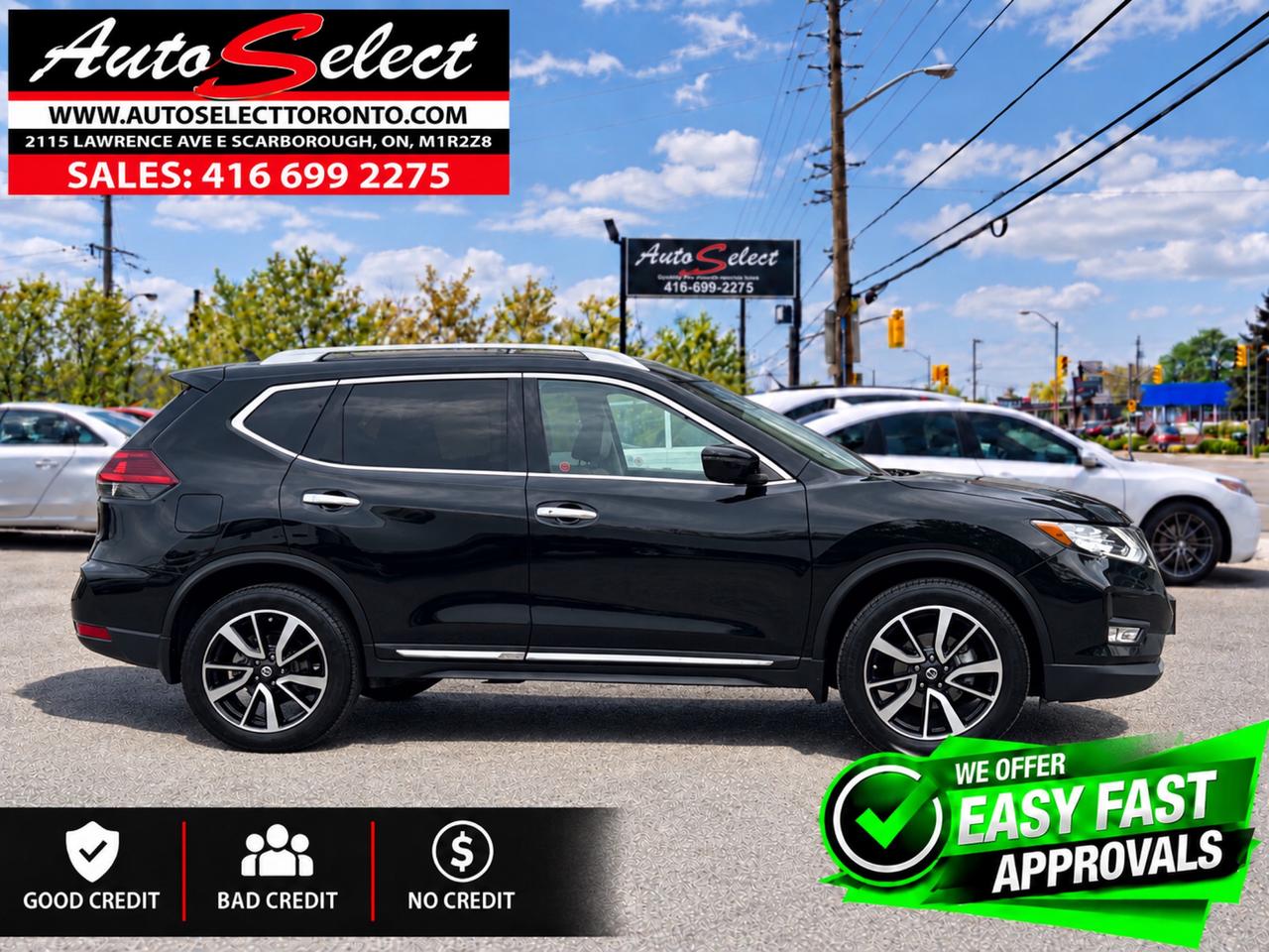 2019 Nissan Rogue SL AWD - Technology Pkg - Apple Carplay - Clean CP Photo