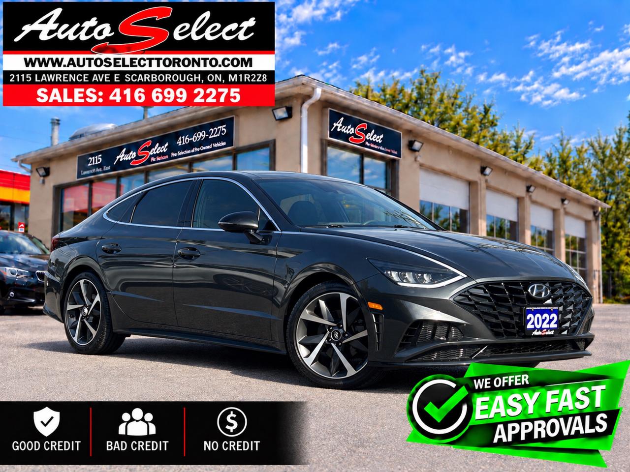 2022 Hyundai Sonata Sport Apple Carplay - Panoramic Sunroof - Clean Carfax Photo