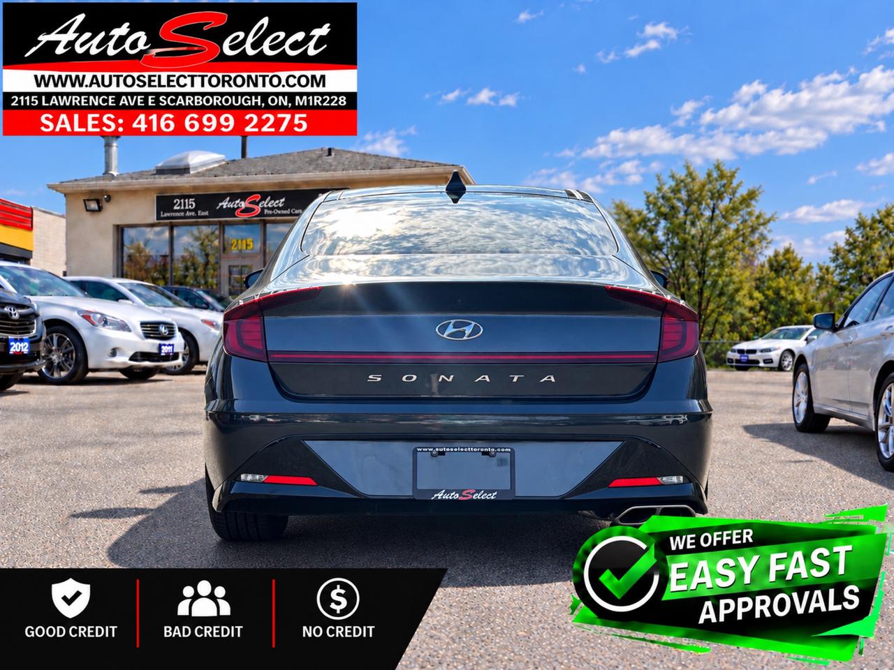 2022 Hyundai Sonata Sport Apple Carplay - Panoramic Sunroof - Clean Carfax Photo