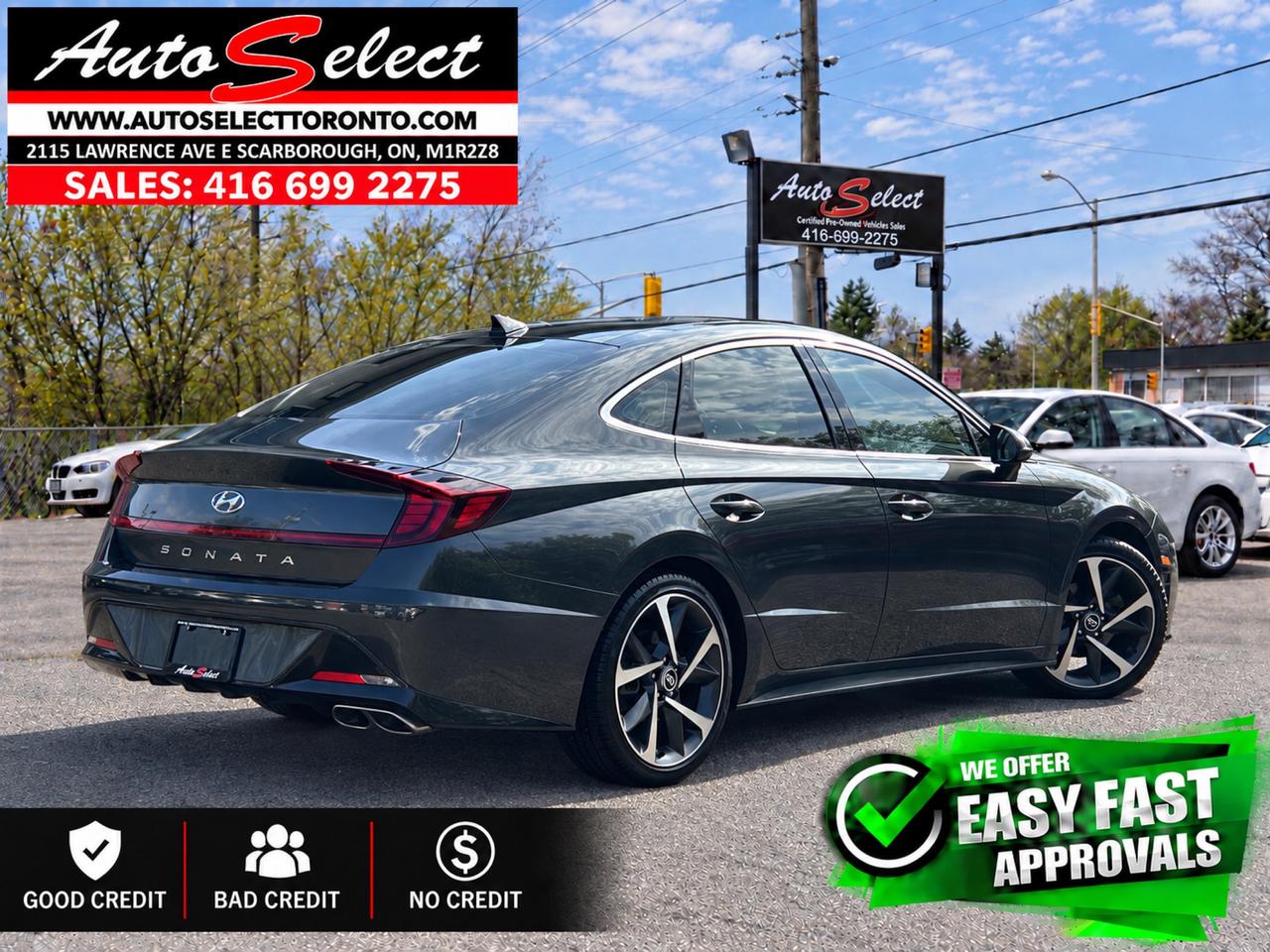 2022 Hyundai Sonata Sport Apple Carplay - Panoramic Sunroof - Clean Carfax Photo