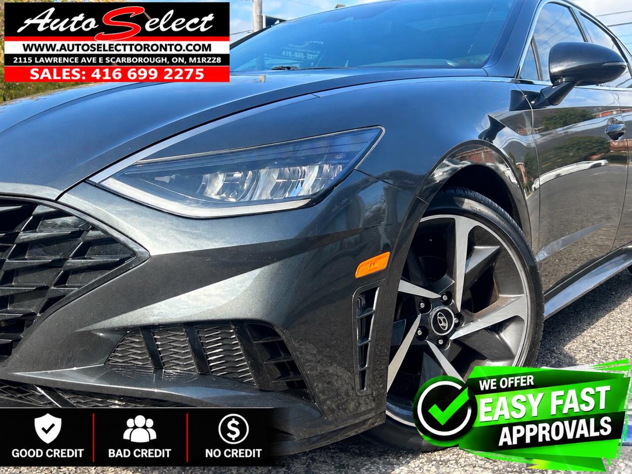 2022 Hyundai Sonata Sport Apple Carplay - Panoramic Sunroof - Clean Carfax Photo