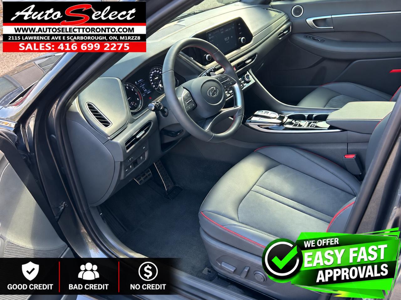 2022 Hyundai Sonata Sport Apple Carplay - Panoramic Sunroof - Clean Carfax Photo