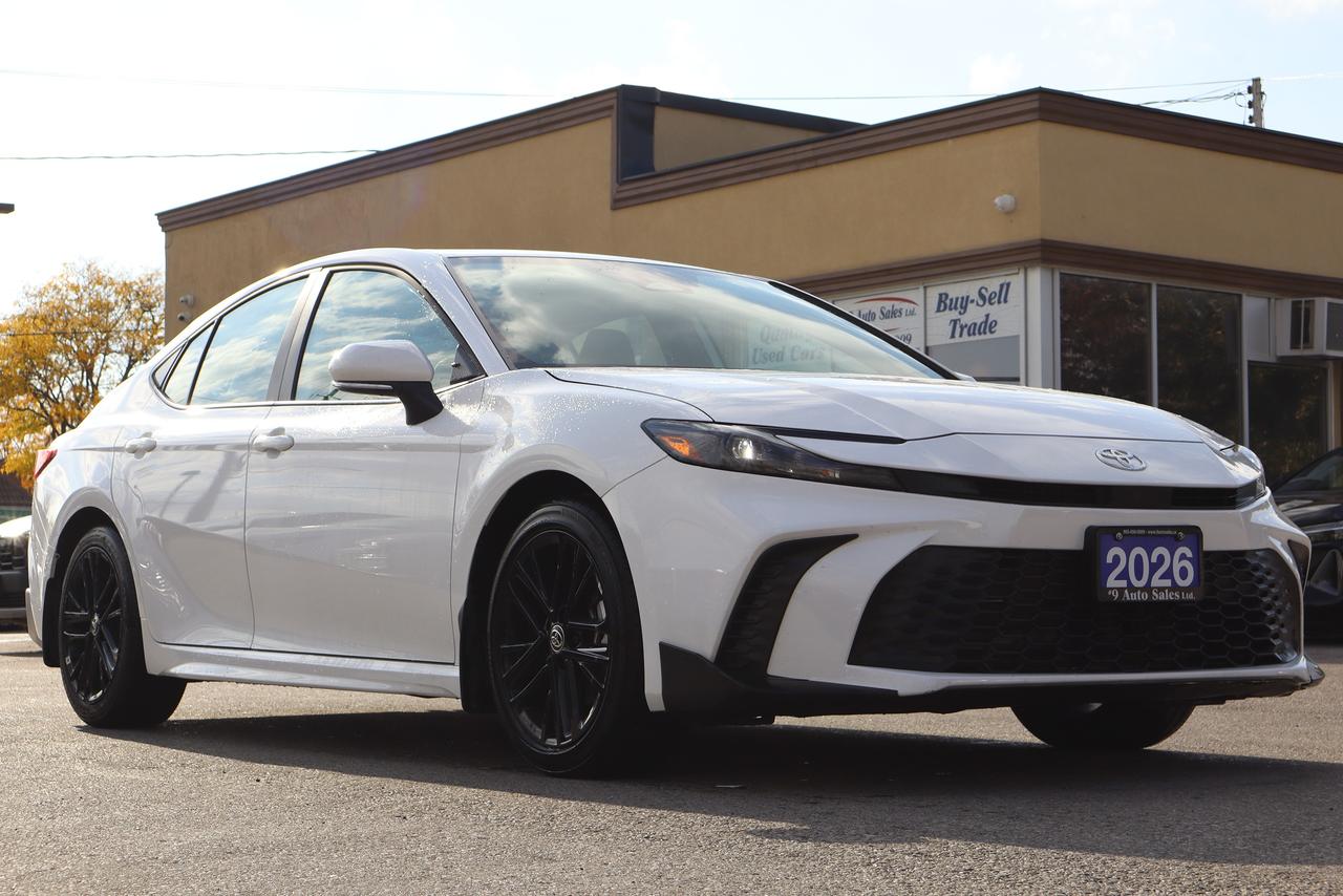 White 2026 Toyota Camry Sedan Front-Wheel Drive Continuously Variable Transmission
