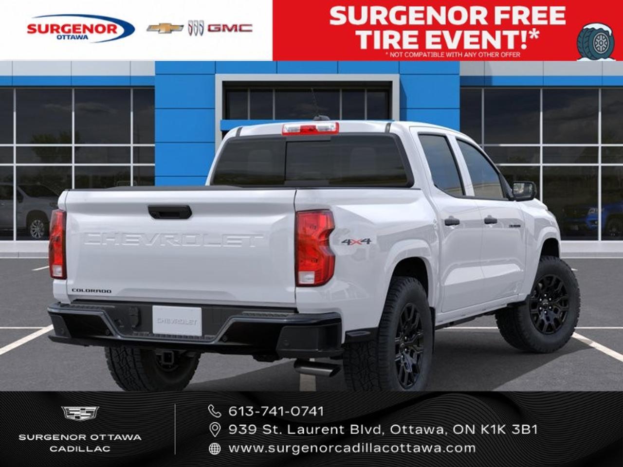 2026 Chevrolet Colorado Crew Cab Short Box 4-Wheel Drive Work Truck Photo