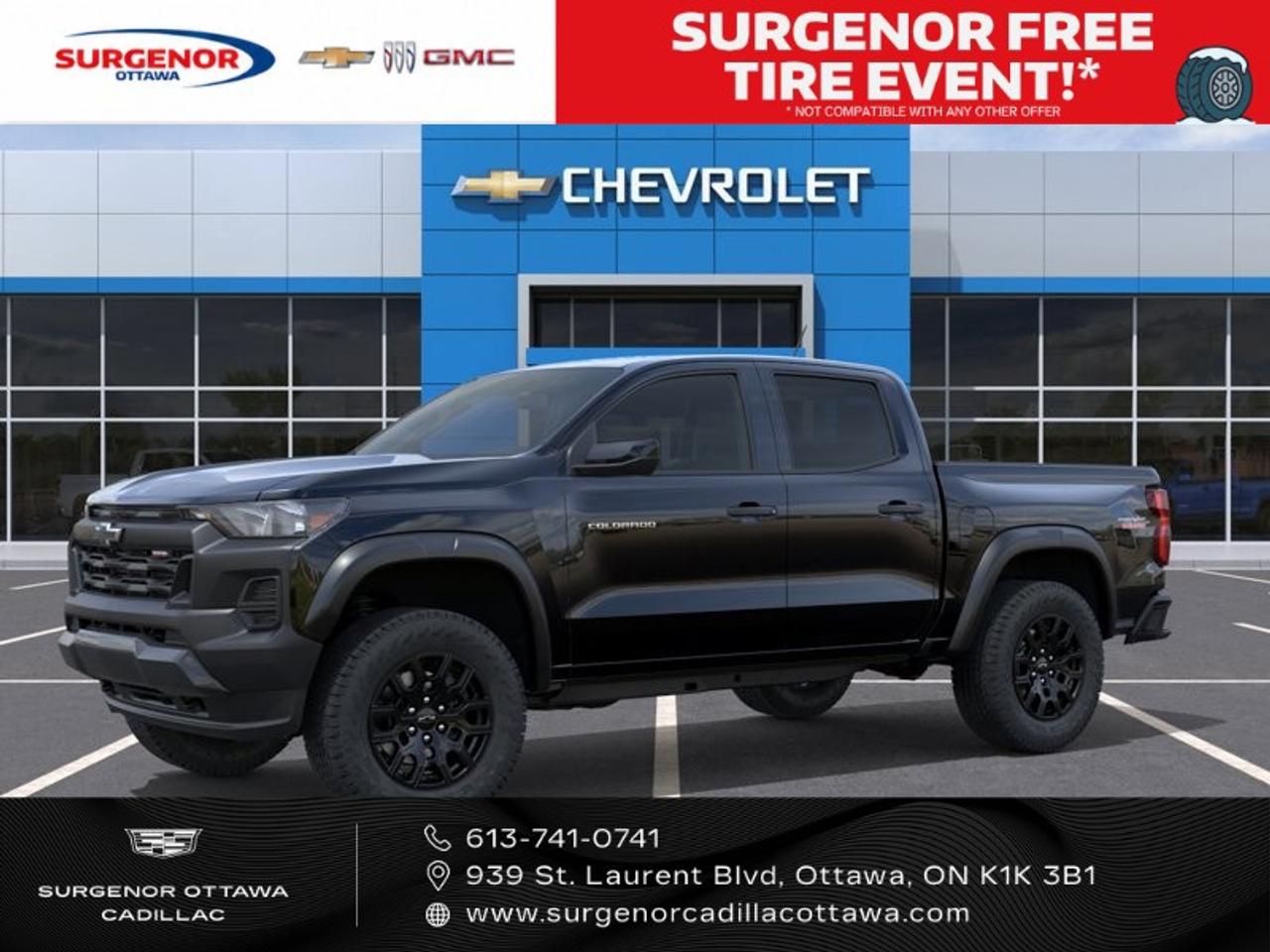 2026 Chevrolet Colorado Crew Cab Short Box 4-Wheel Drive Trail Boss Photo1