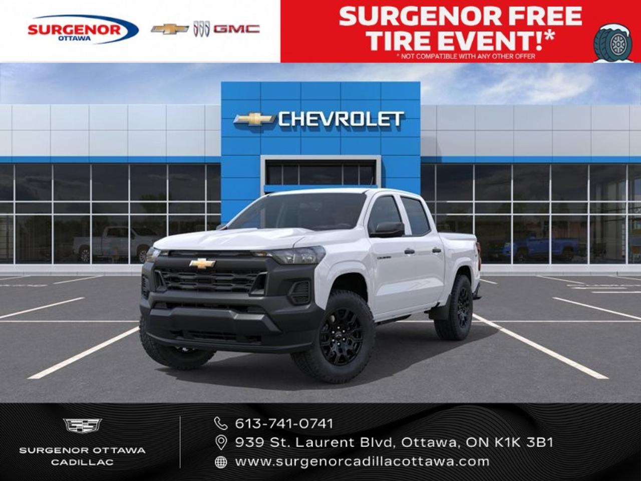 2026 Chevrolet Colorado Crew Cab Short Box 4-Wheel Drive Work Truck Photo