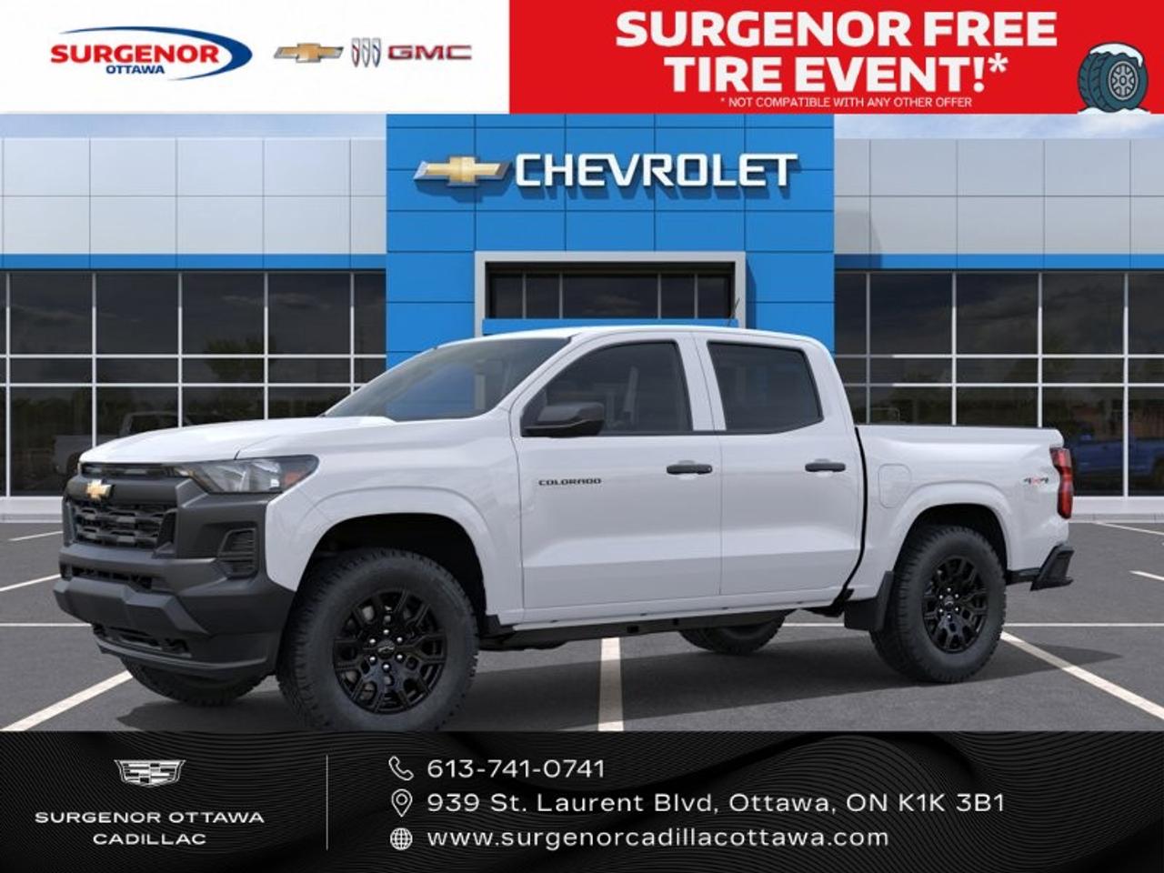 2026 Chevrolet Colorado Crew Cab Short Box 4-Wheel Drive Work Truck Photo5