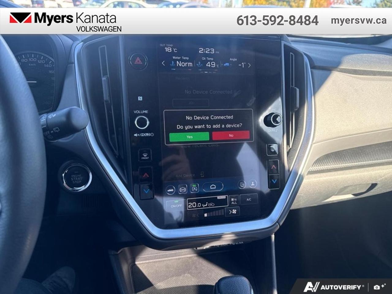 2024 Subaru XV Crosstrek Touring  -  Proximity Key Photo