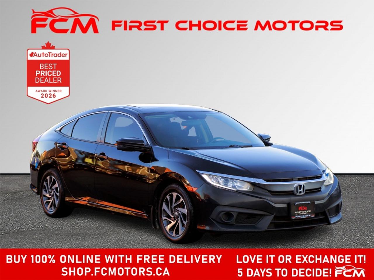 2018 Honda Civic EX | FULLY CERTIFIED WITH WARRANTY Photo
