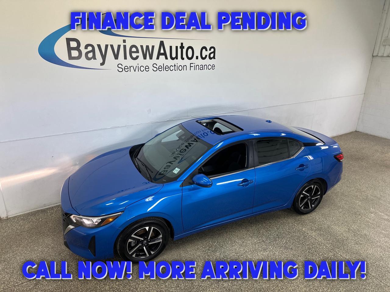 2024 Nissan Sentra SV/SUNROOF/21500KM/AUTO/OFF 1 OWNER NISSAN LEASE! Photo0