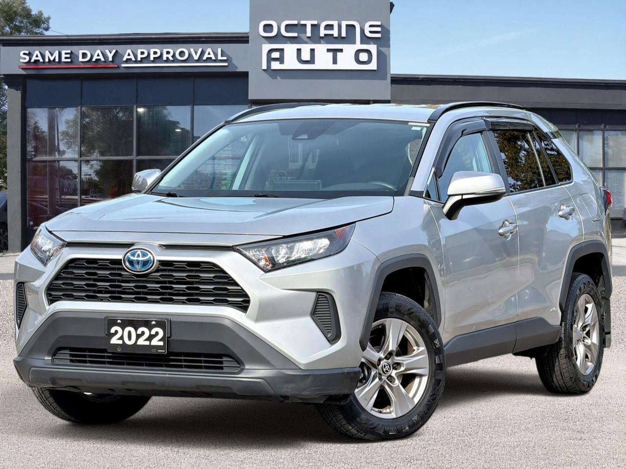 Silver 2022 Toyota RAV4 Hybrid SUV / Crossover All-Wheel Drive Continuously Variable Transmission