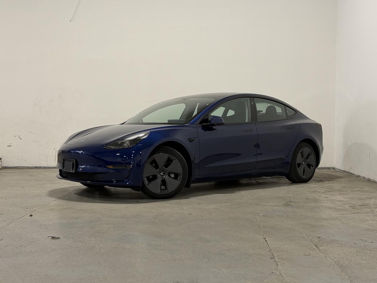Blue 2022 Tesla Model 3 Sedan All-Wheel Drive Automatic