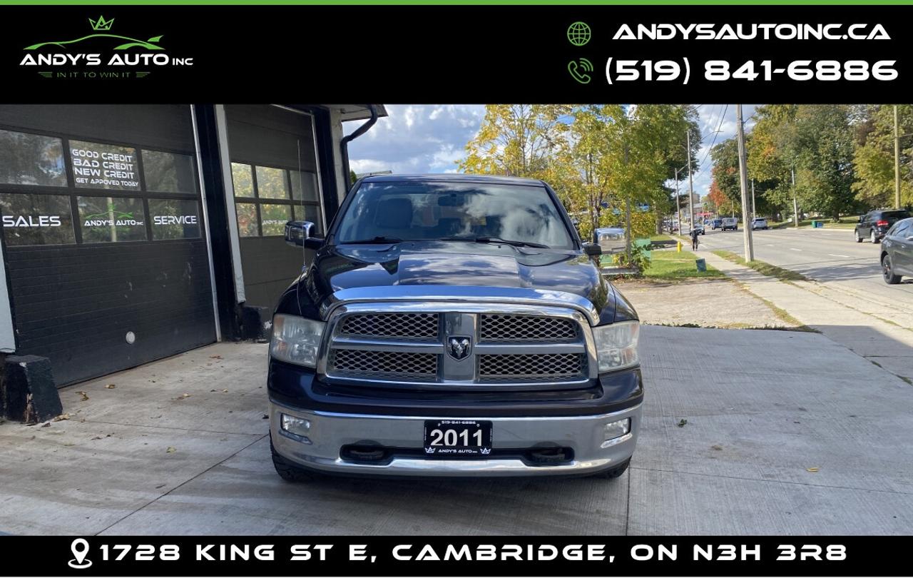 2011 Dodge RAM LARAMIE BIGHORN ! 5.7L V8 LEATHER ! SUNROOF ! LARAMIE RAM LARAMIE BIGHORN ! 5.7L V8 LEATHER ! SU Photo1