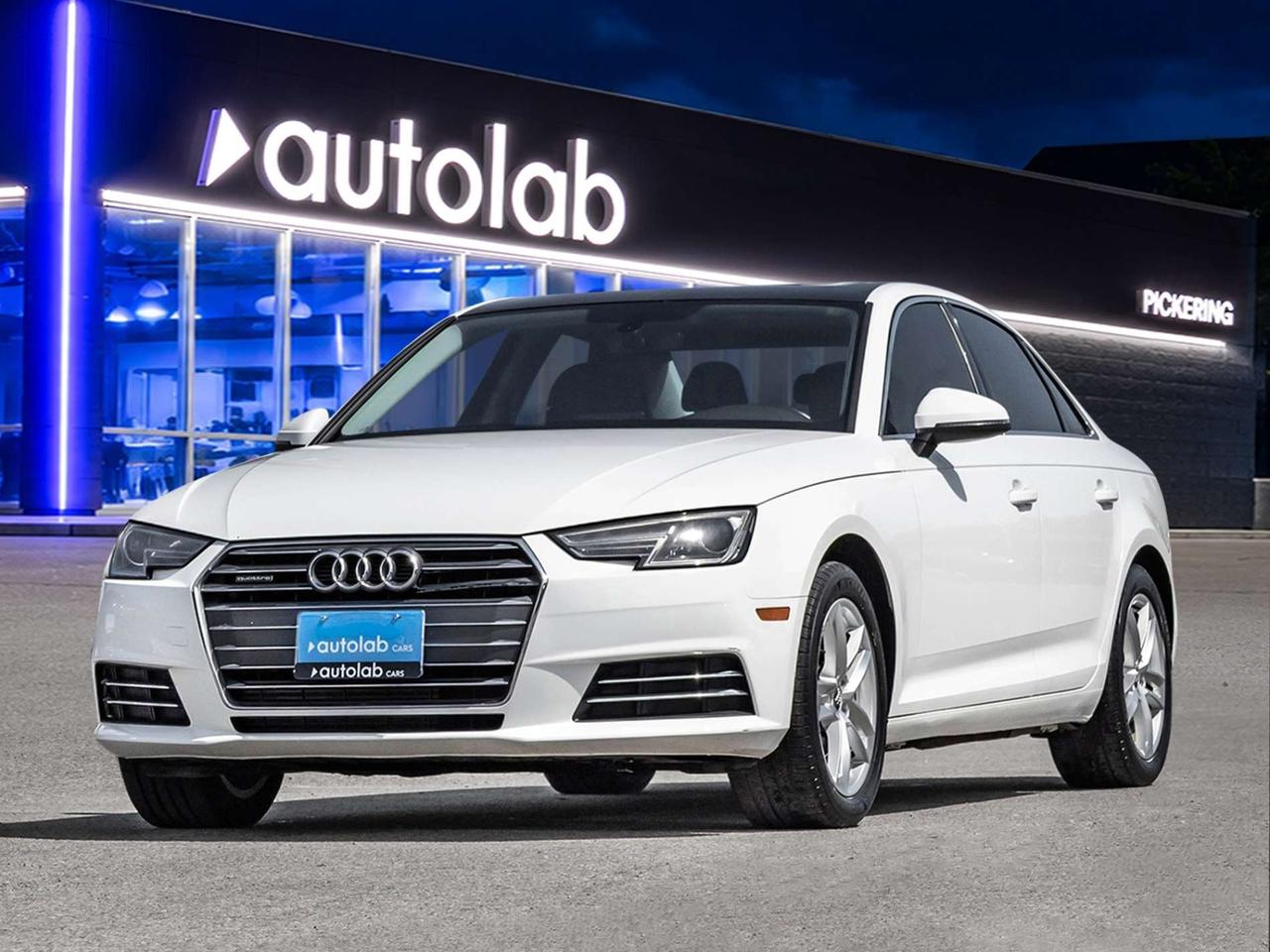 2017 Audi A4 A4 PREMIUM quattro Auto   Sunroof   Heated Seats   Clean Carfax Photo0