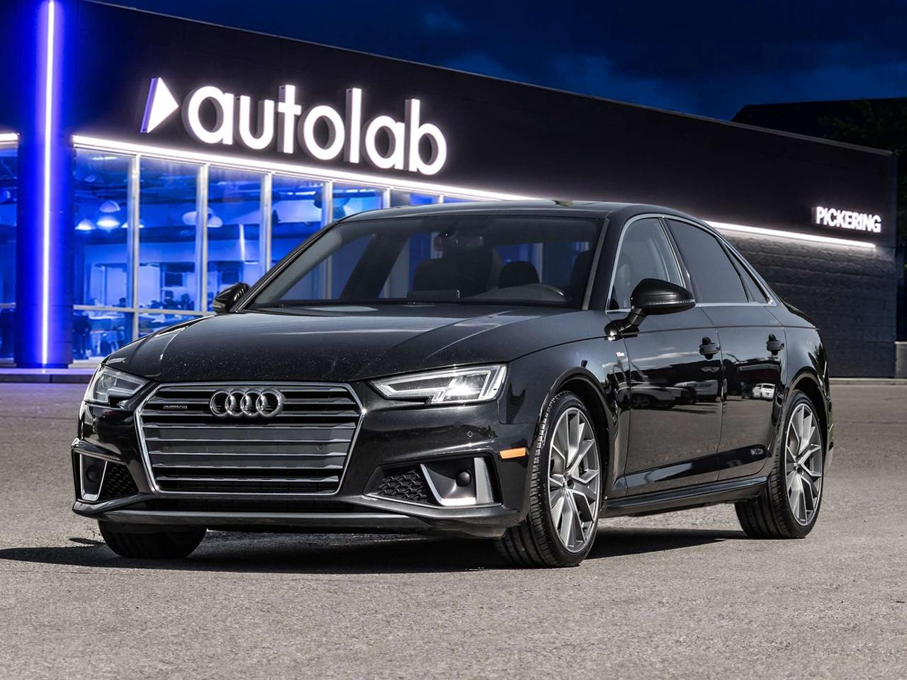 2019 Audi A4 Progressiv 45 TFSI quattro   Navigation   Leather   Sunroof   Heated Steering Wheel Photo0