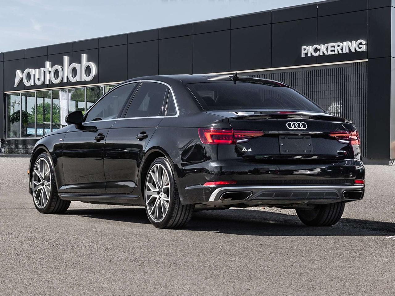 2019 Audi A4 Progressiv 45 TFSI quattro   Navigation   Leather   Sunroof   Heated Steering Wheel Photo