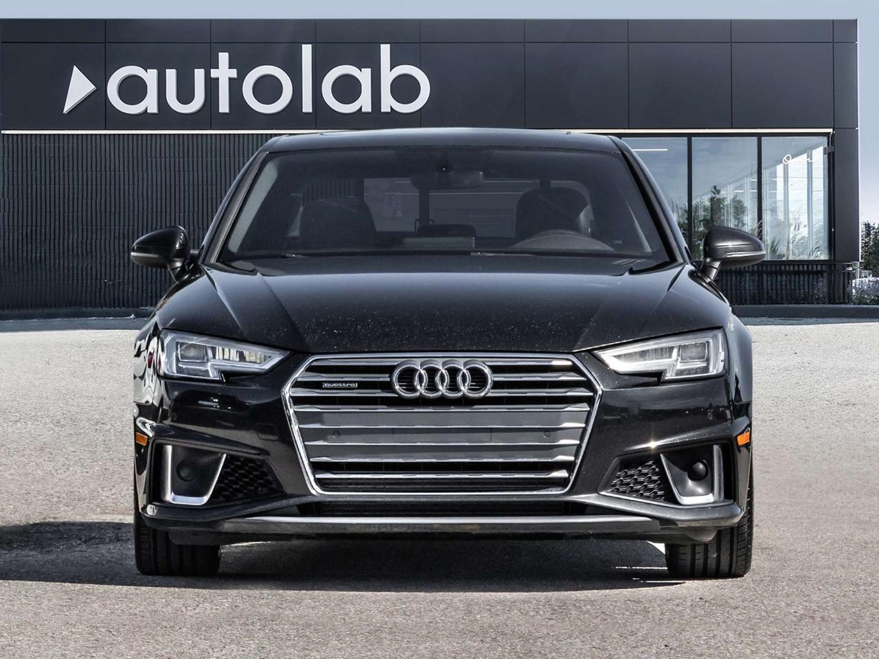 2019 Audi A4 Progressiv 45 TFSI quattro   Navigation   Leather   Sunroof   Heated Steering Wheel Photo5