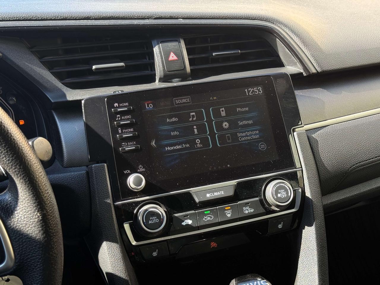 2019 Honda Civic LX l Auto l FWD l 2.0L l 4Cyl l Gas l ACC l LKAS l Photo