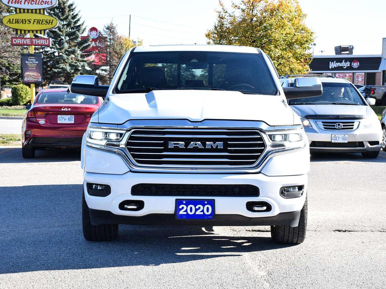 2020 RAM 1500 Longhorn Crew Cab 4x4 ~Nav ~Leather ~Pano Roof Photo5