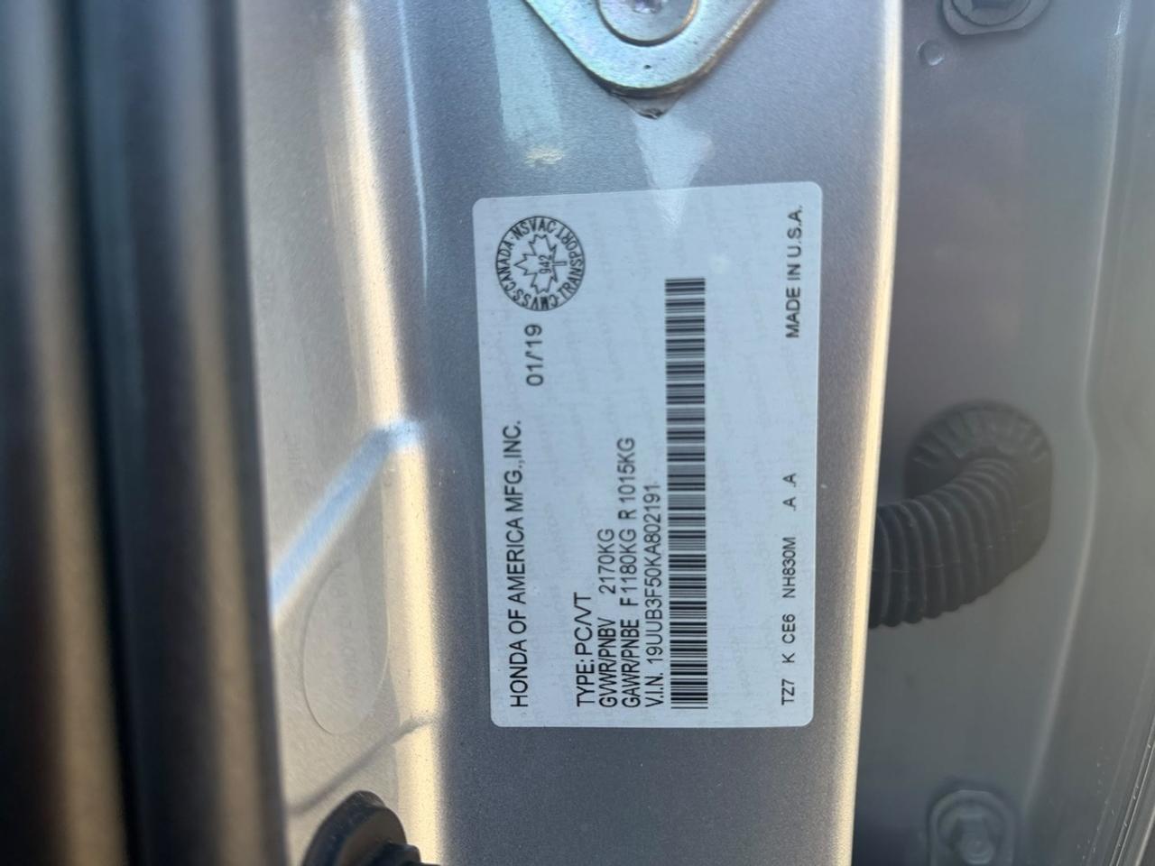 2019 Acura TLX Technology Photo