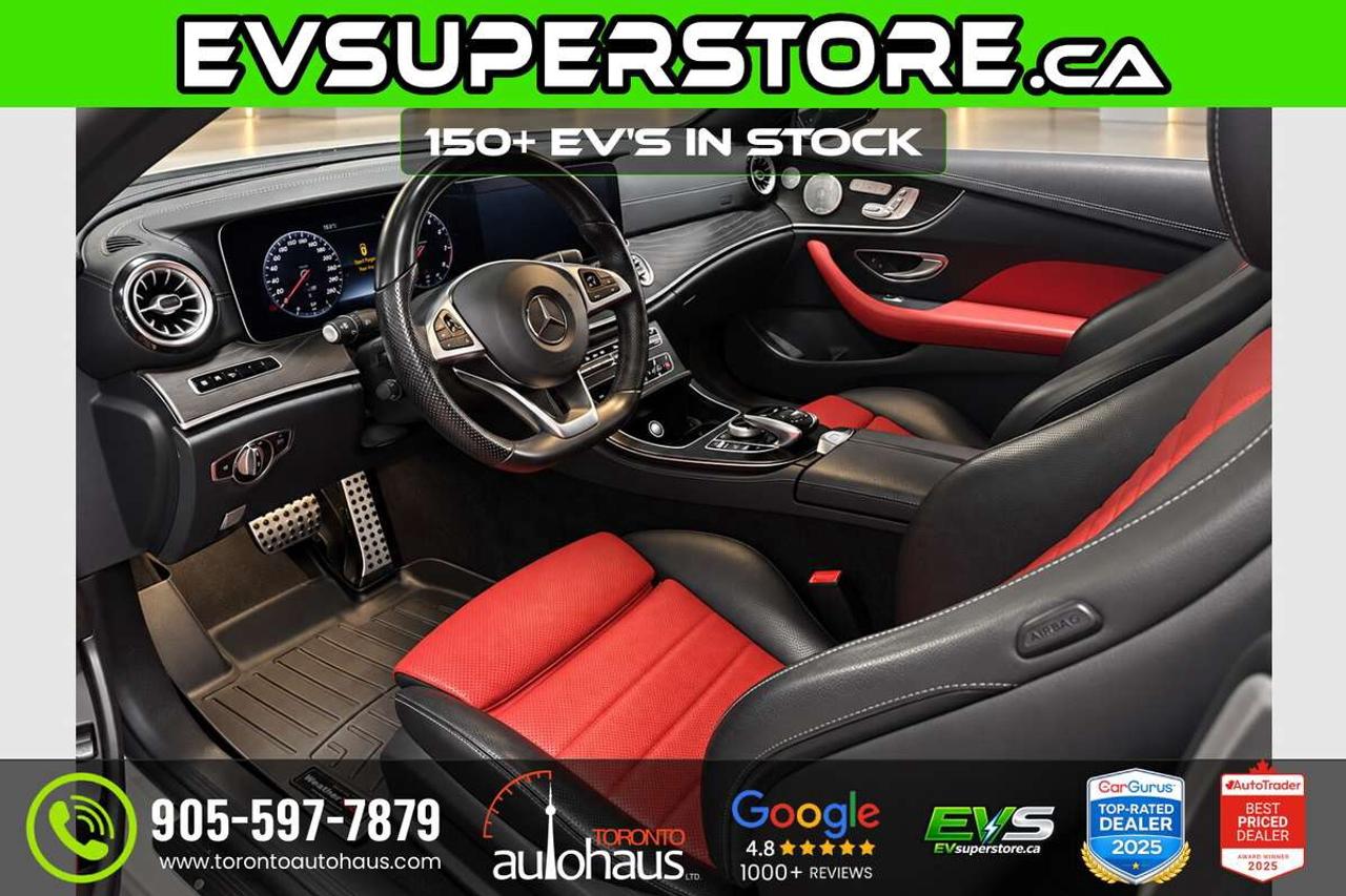 2018 Mercedes-Benz E-Class E 400 I RED INTERIOR I  NO ACCIDENTS Photo