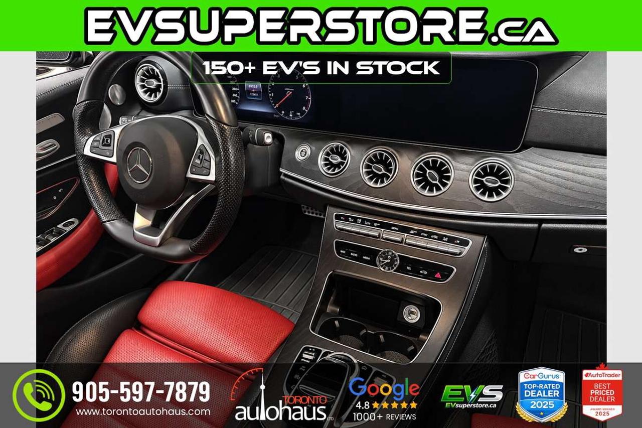 2018 Mercedes-Benz E-Class E 400 I RED INTERIOR I  NO ACCIDENTS Photo